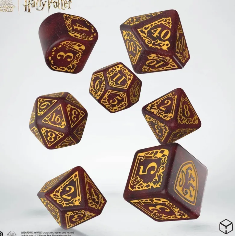 Harry Potter: Zestaw Kości Modern Gryffindor - Czerwony