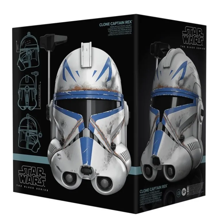 Hasbro Star Wars The Black Series Clone Captain Rex Helmet