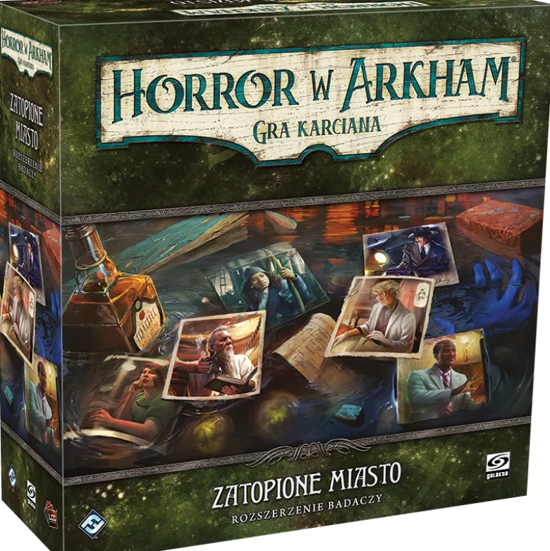 Horror w Arkham LCG: Zatopione miasto - Rozszerzenie badaczy