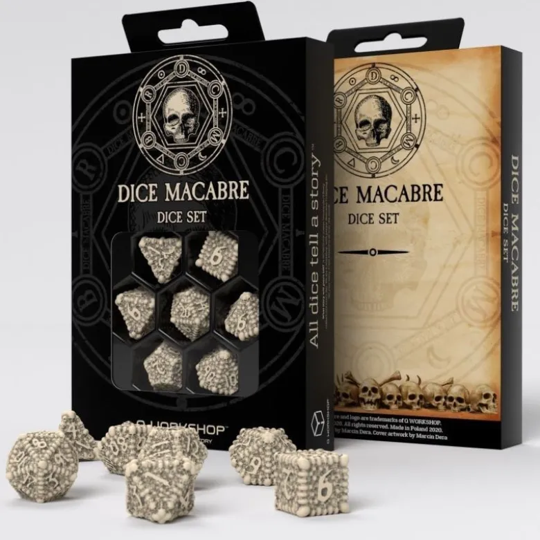Kości RPG: Dice Macabre