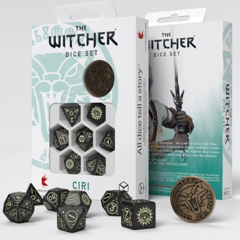 Kości RPG Wiedźmin. Ciri - Jaskółka