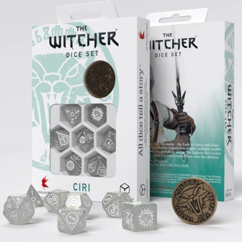 Kości RPG Wiedźmin. Ciri - Pani Czasów i Miejsc
