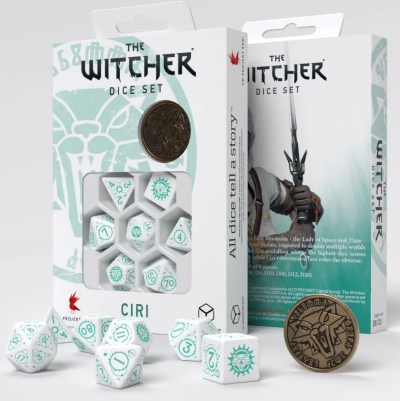 Kości RPG Wiedźmin. Ciri - Prawo Niespodzianki