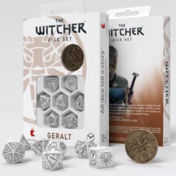 Kości RPG Wiedźmin. Geralt - Biały Wilk