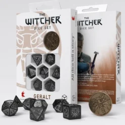 Kości RPG Wiedźmin. Geralt - Srebrny Miecz