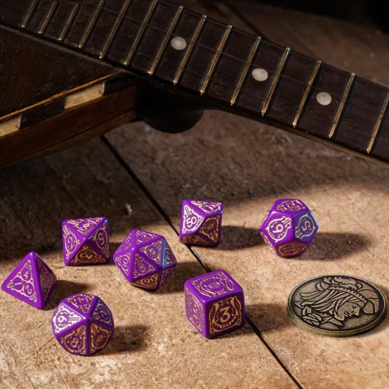 Kości RPG Wiedźmin. Jaskier - Wicehrabia de Lettenhove