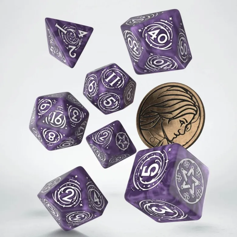 Kości RPG Wiedźmin. Yennefer - Bez i Agrest