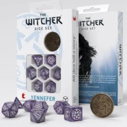 Kości RPG Wiedźmin. Yennefer - Bez i Agrest