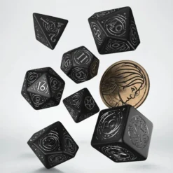 Kości RPG Wiedźmin. Yennefer - Obsydianowa Gwiazda