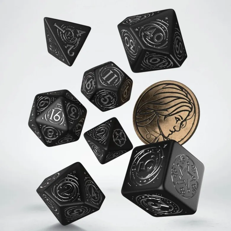 Kości RPG Wiedźmin. Yennefer - Obsydianowa Gwiazda
