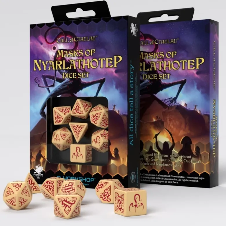 Kości RPG Zew Cthulhu: Maski Nyarlathotepa