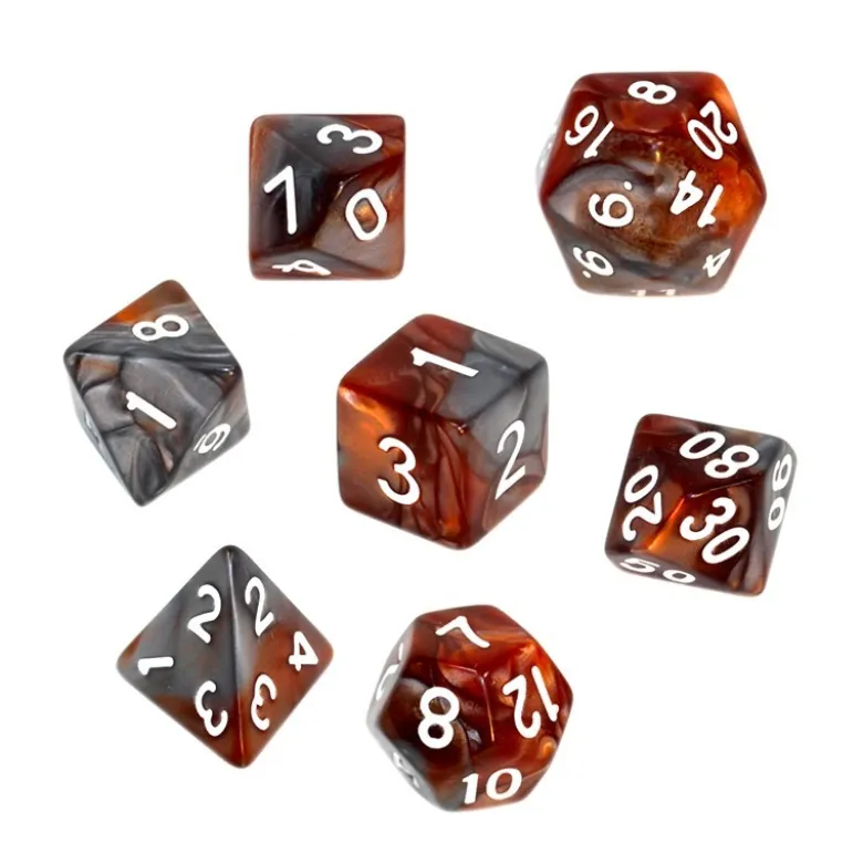 Kości RPG zwykłe zestaw (duże)