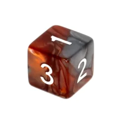 Kość RPG K6 - liczby