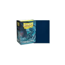 Koszulki Dragon Shield matte dual sleeves Midnight Blue standard size (Granatowe na zewnątrz, czarne wewnątrz)