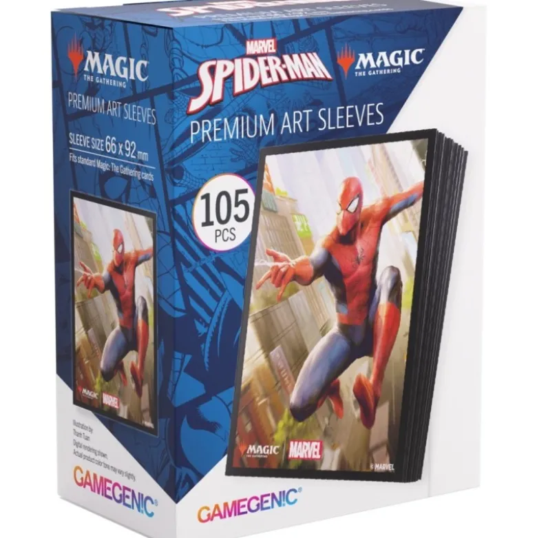 Koszulki na karty MTG- Marvel's Spider-Man - Premium Art Sleeves - Spider Man