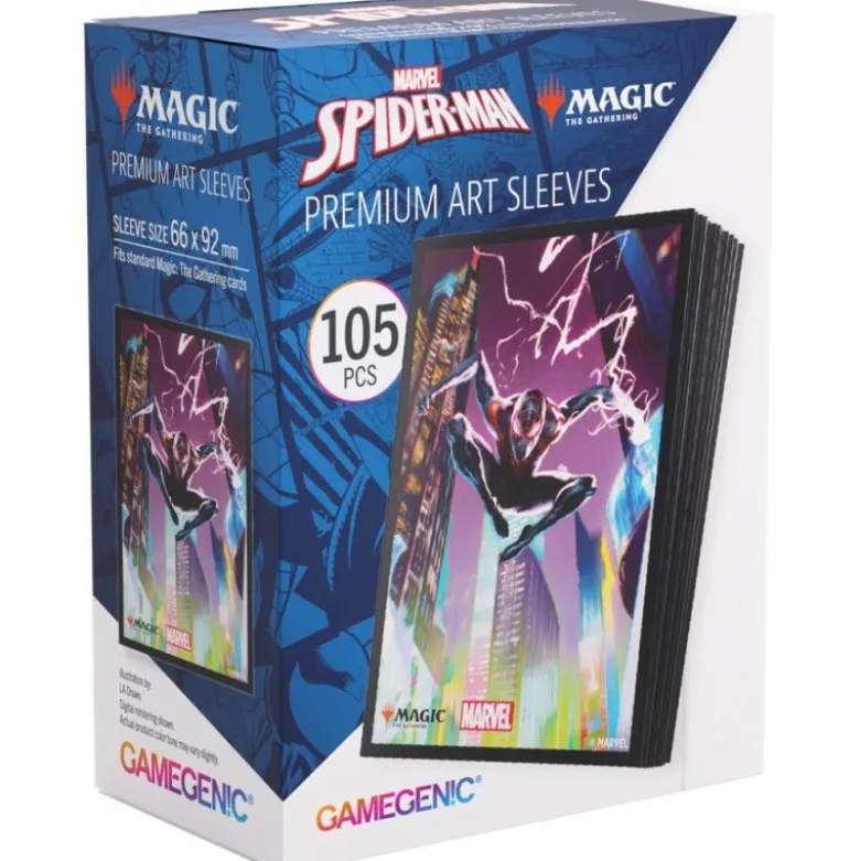 Koszulki na karty MTG- Marvel's Spider-Man - Premium Art Sleeves - Miles Morales
