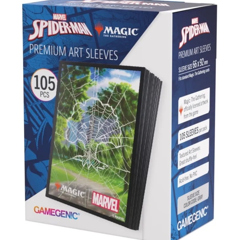 Koszulki na karty MTG- Marvel's Spider-Man - Premium Art Sleeves - Forest