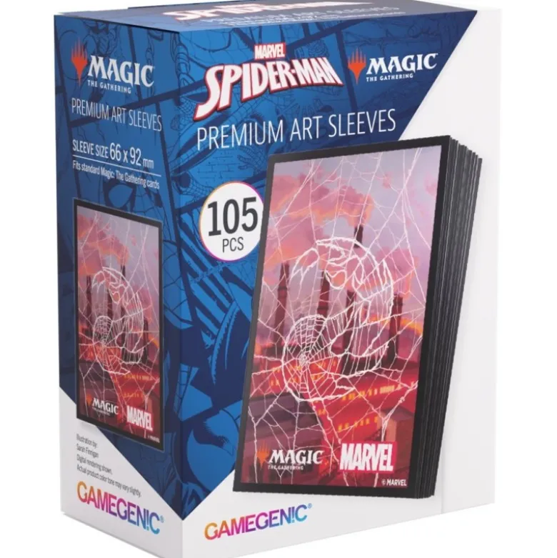 Koszulki na karty MTG- Marvel's Spider-Man - Premium Art Sleeves - Mountain