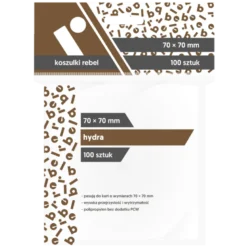 Koszulki na karty Rebel (70x70 mm) "Hydra", 100 sztuk