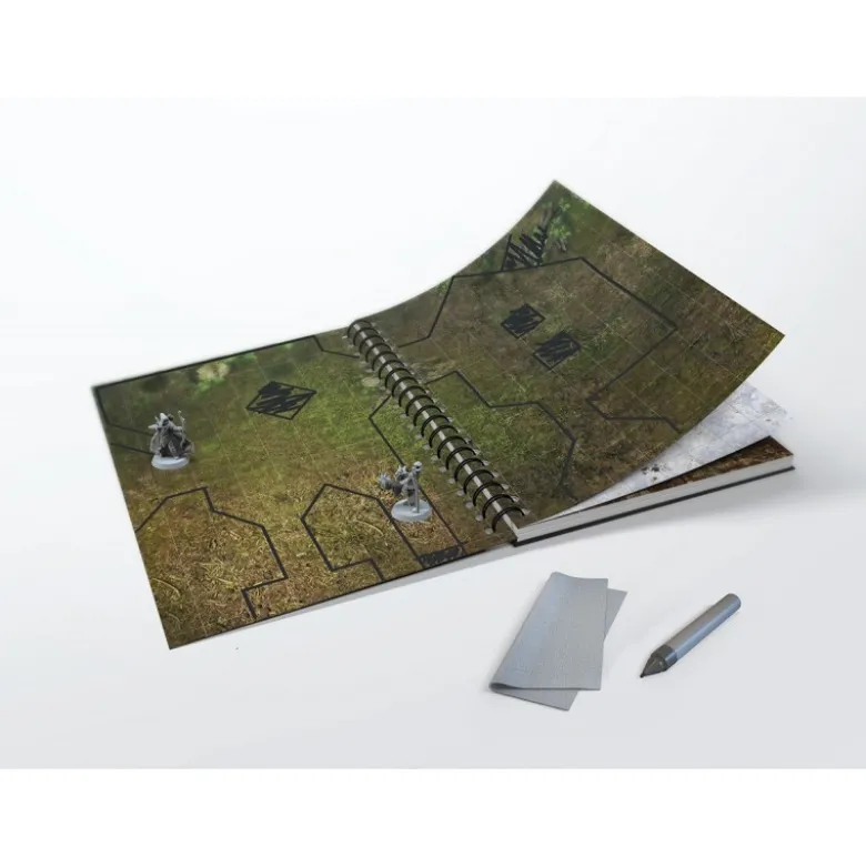 Księga RPG A4 - siatka kwadratów