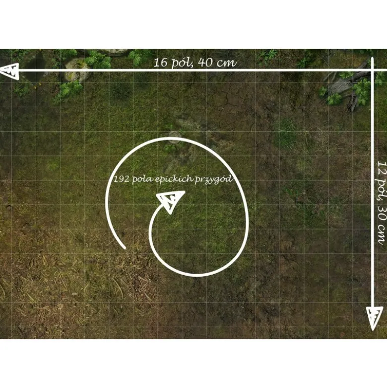 Księga RPG A4 - siatka kwadratów