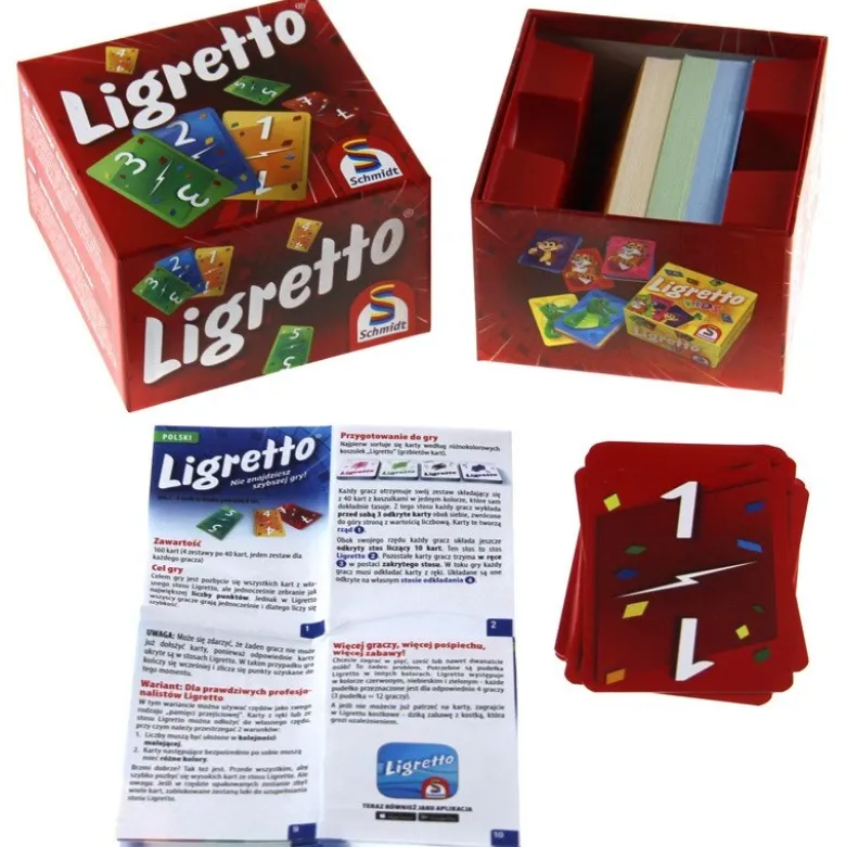 Ligretto czerwone pudełko (edycja polska)