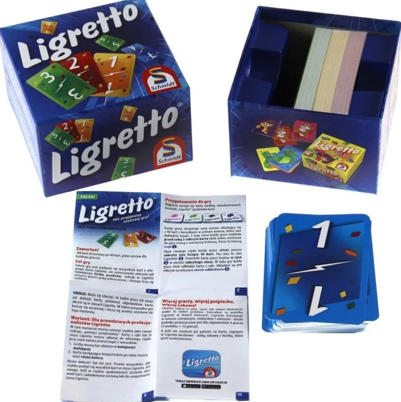 Ligretto niebieskie pudełko (edycja polska)