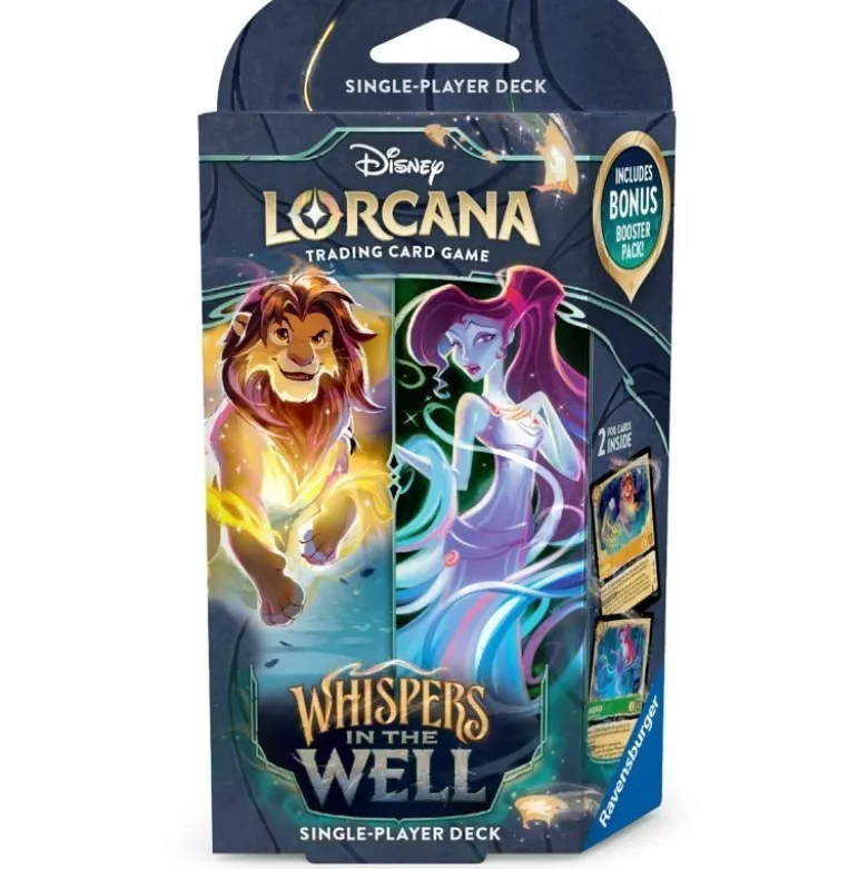 Lorcana TCG S10 Whispers in the Well Deck Mufasa and Megara