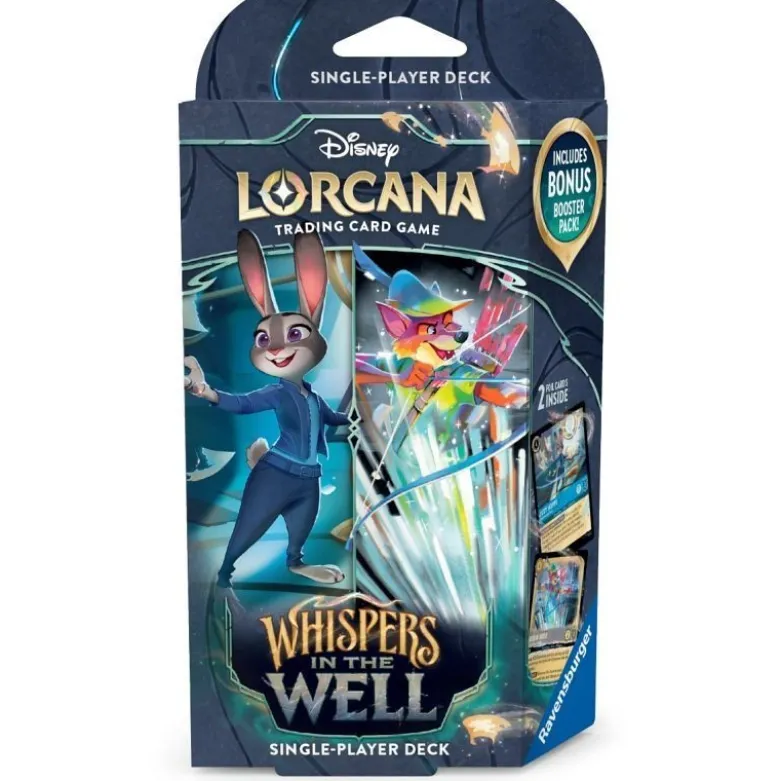 Lorcana TCG S10 Whispers in the Well Deck Judy Hopps and Robin Hood