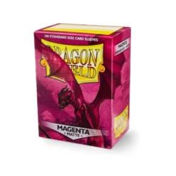 Magenta ‘Fuchsin’ Dragons Shield 100 sztuk 88x63