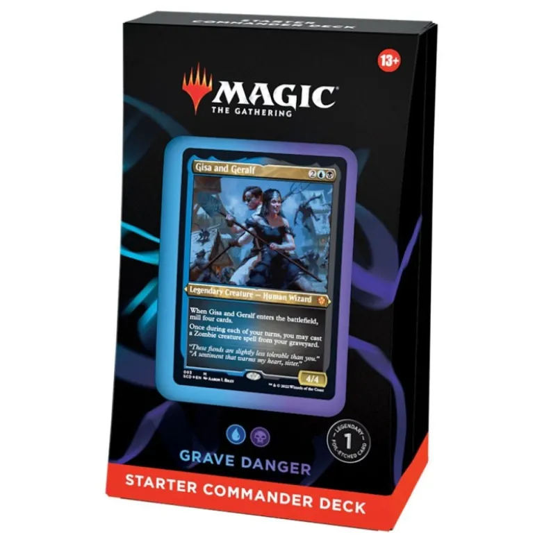 Magic The Gathering: Commander Starter 2022 Deck Grave Danger