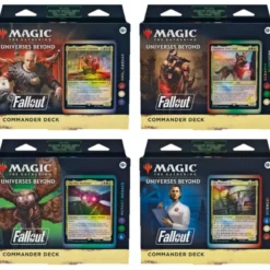 Magic the Gathering: Fallout - Pakiet zbiorczy wszystkich 4 decków Commander