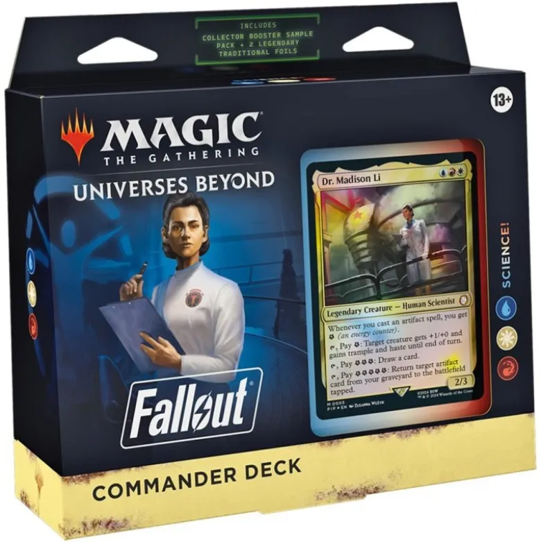 Magic the Gathering: Fallout - Pakiet zbiorczy wszystkich 4 decków Commander