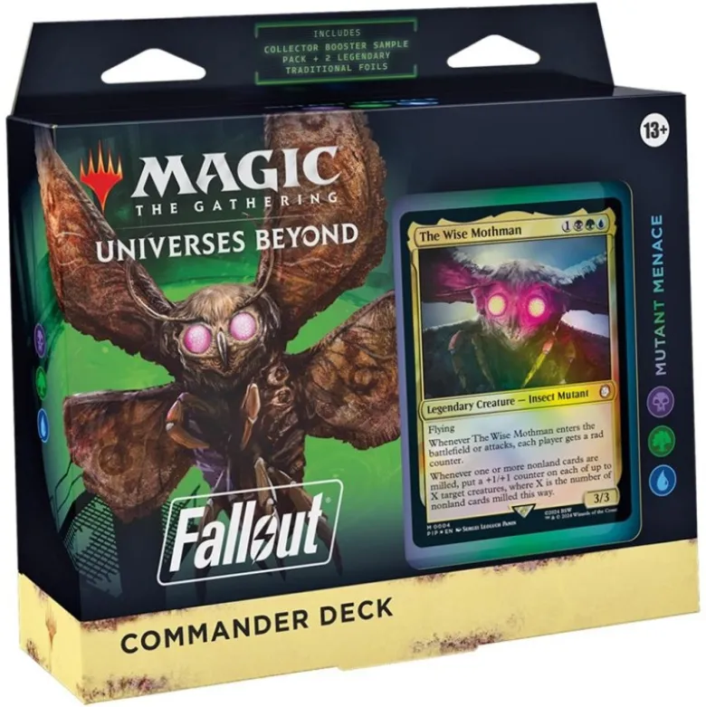 Magic the Gathering: Fallout - Pakiet zbiorczy wszystkich 4 decków Commander