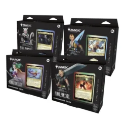 Magic the Gathering: Final Fantasy - Commander Deck: Komplet 4 różnych decków