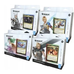 Magic the Gathering: Final Fantasy - Commander Collector's Edition Deck: Komplet 4 różnych decków