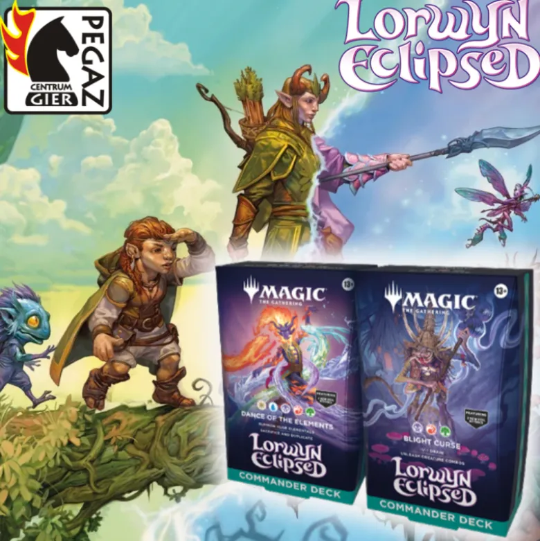 Magic: The Gathering® |Lorwyn Eclipsed Pakiet Commander Deck - Blight Curse & Dance of The Elements