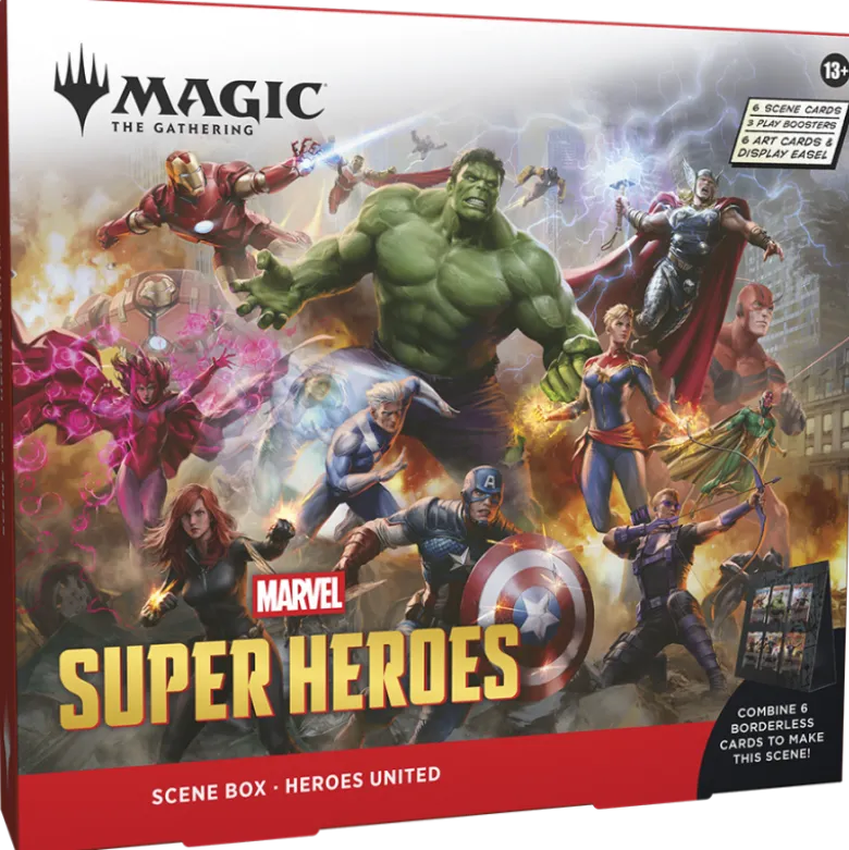 Magic: The Gathering | Marvel Super Heroes: Scene Box - Heroes United