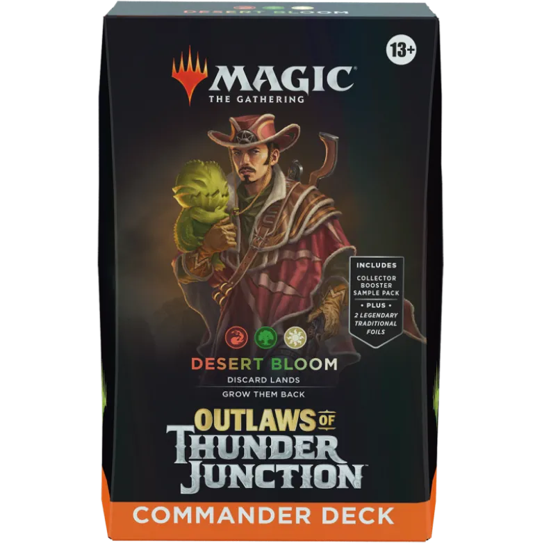 Magic the Gathering: Outlaws of Thunder Junction - Desert Bloom Commander Deck