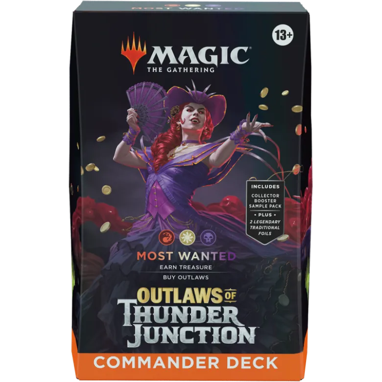 Magic the Gathering: Outlaws of Thunder Junction - Most Wanted Commander Deck