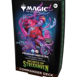 Magic: The Gathering® Secrets of Strixhaven Commander Deck Prismari Artistry (Ble Red)