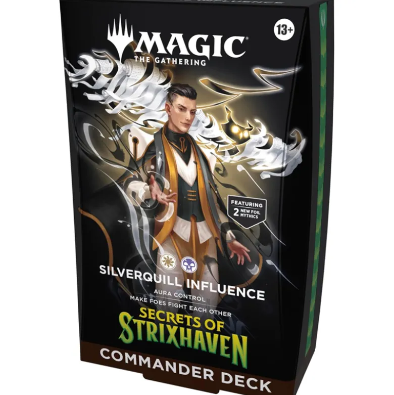 Magic: The Gathering® Secrets of Strixhaven Commander Deck Silverquill Influence (White Black)