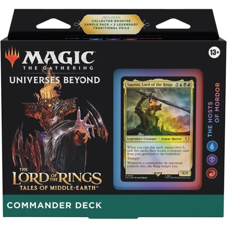 Magic the Gathering: The Lord of the Rings - Tales of Middle-earth - Commander Deck - Hosts of Mordor