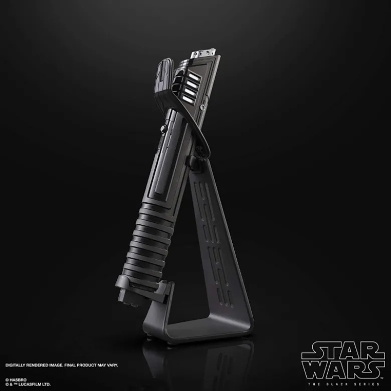 Miecz Świetlny Mandalorian Dark Saber Star Wars Force FX the Black Series