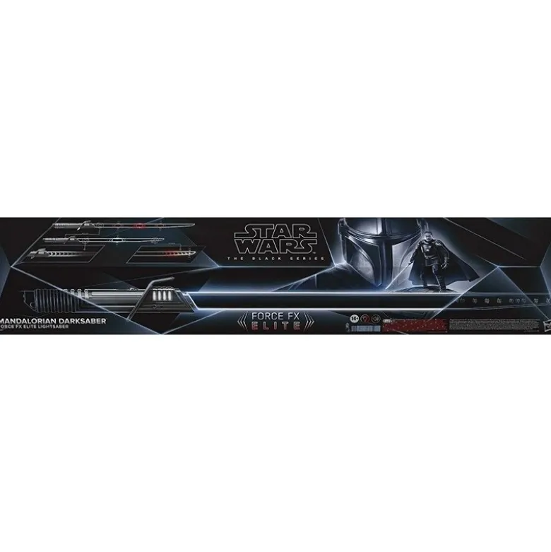 Miecz Świetlny Mandalorian Dark Saber Star Wars Force FX the Black Series
