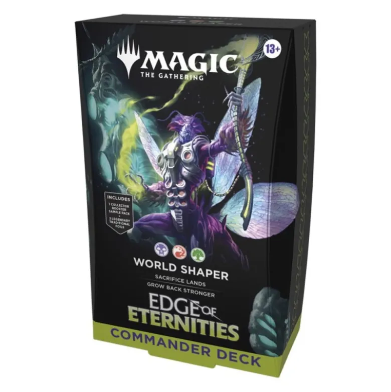 MTG Commander Deck Pakiet: EDGE OF ETERNITIES - Counter Intelligence + World Shaper