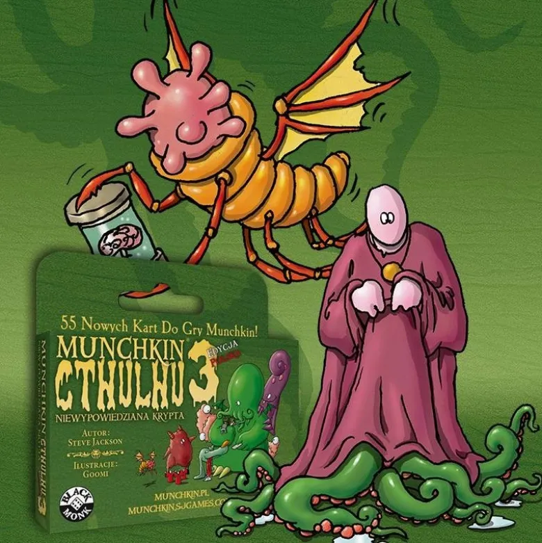 Munchkin Cthulhu 3 - NIEWYPOWIEDZIANA KRYPTA