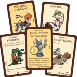 MUNCHKIN 8 - PÓŁ KONIA A UCIĄGNIE