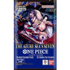 One Piece TCG OP14 Booster Pack: The Azure Sea's Seven