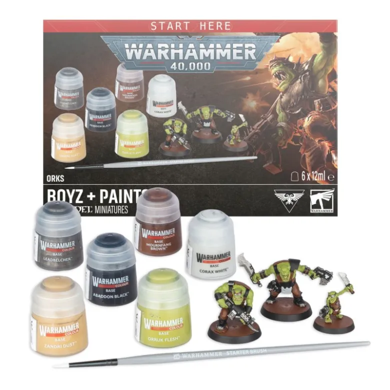 Orks: Boyz + Paints Set